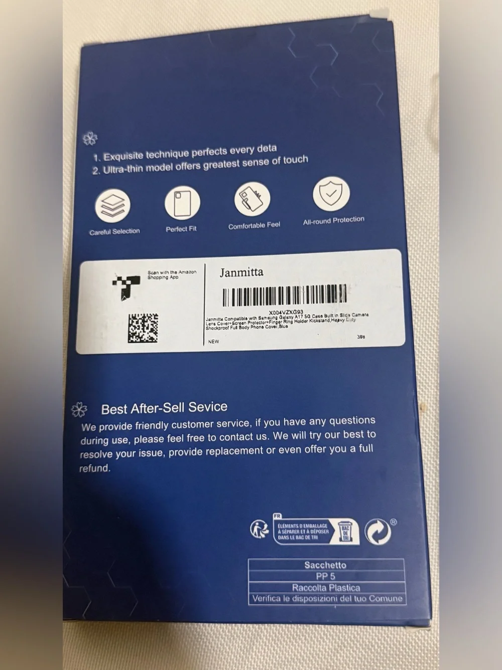 Dark Blue Smartphone Accessory Box